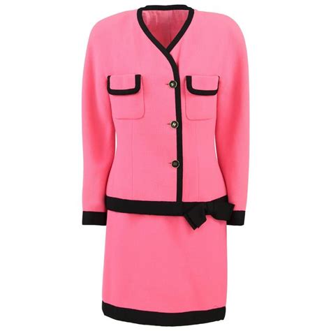 pink chanel suit replica|original chanel suit.